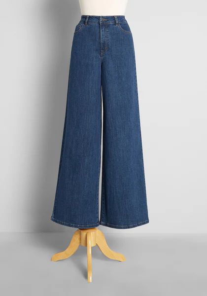 Living The Life Wide-Leg Jeans | ModCloth