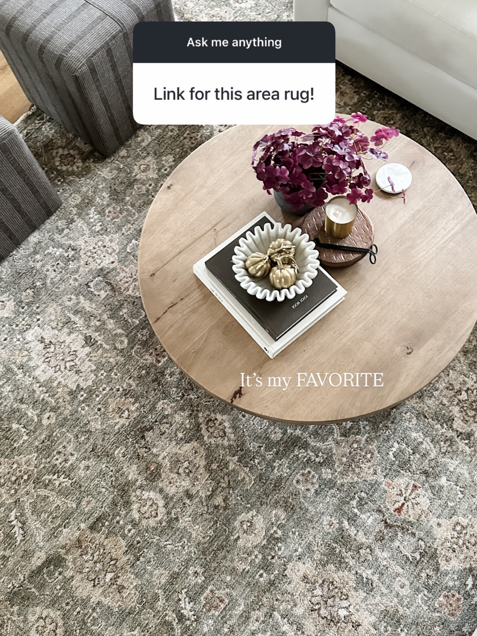 My favorite “neutral but not” area rug!

#LTKHome