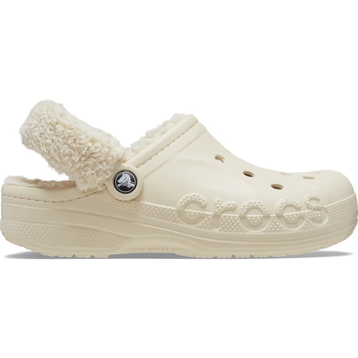 Crocs Adult Baya Lined Fuzz Strap Clog Slippers | Target