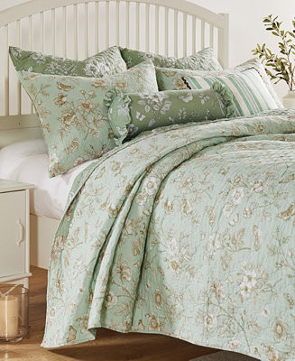Olivia Garden Toile 3-Pc. Quilt Set, Full/Queen | Macy's