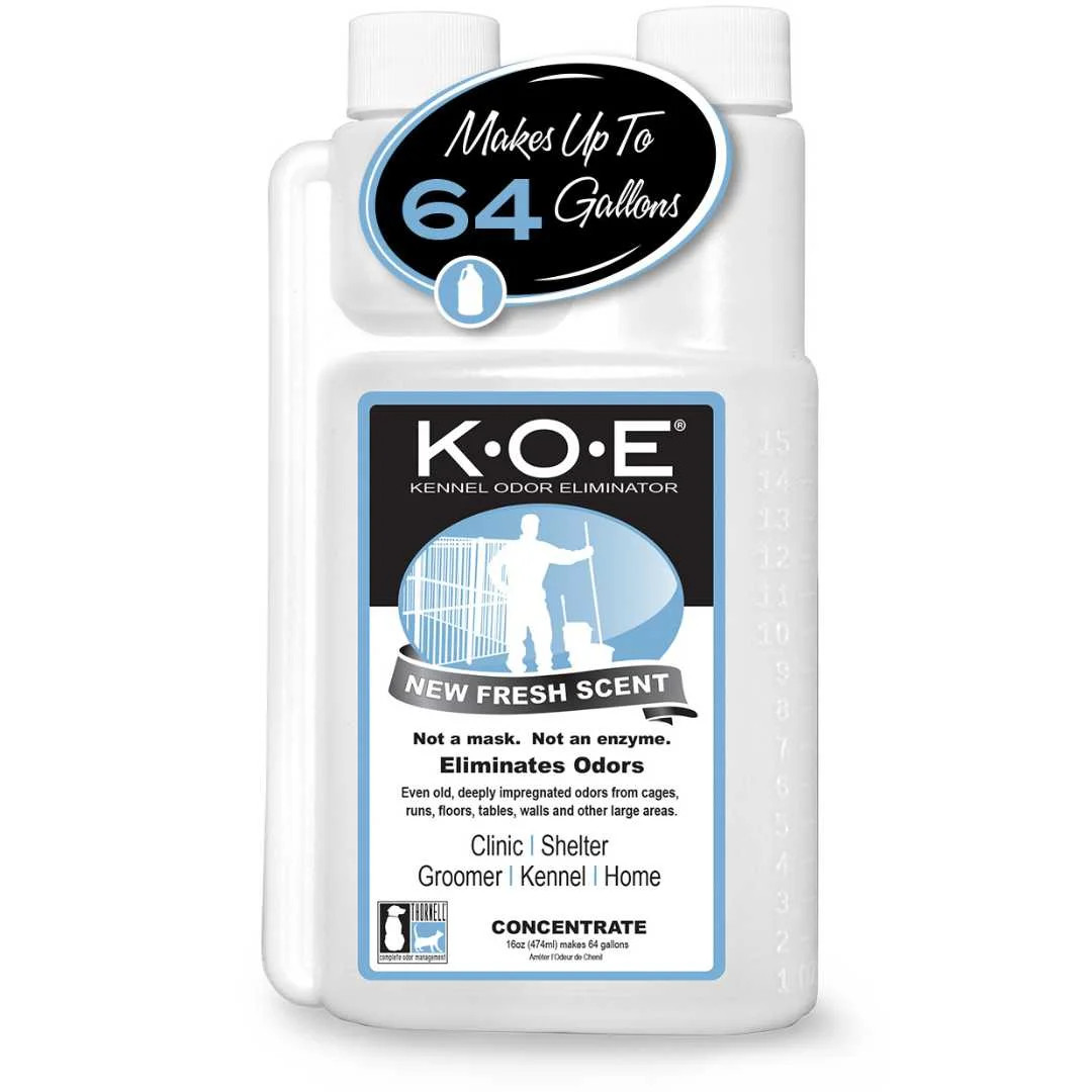Thornell Kennel Odor Eliminator Concentrate – K.O.E. Odor Eliminator for Strong Odor for Cages,... | Walmart (US)