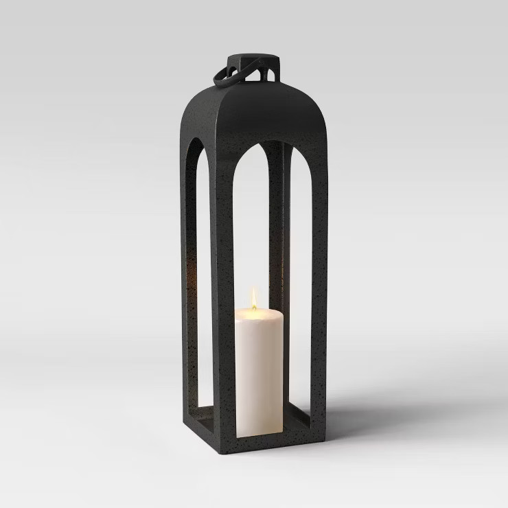 Metal Outdoor Lantern Black - Smith & Hawken™ | Target