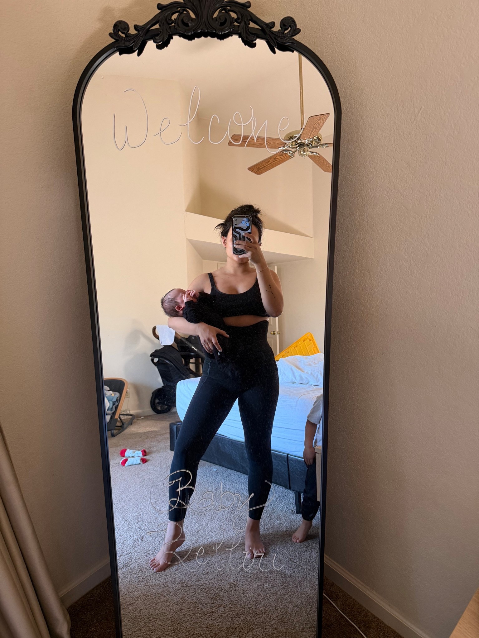 Raw reality of motherhood 💙🩵

#LTKmomlife #LTKBaby #LTKBump