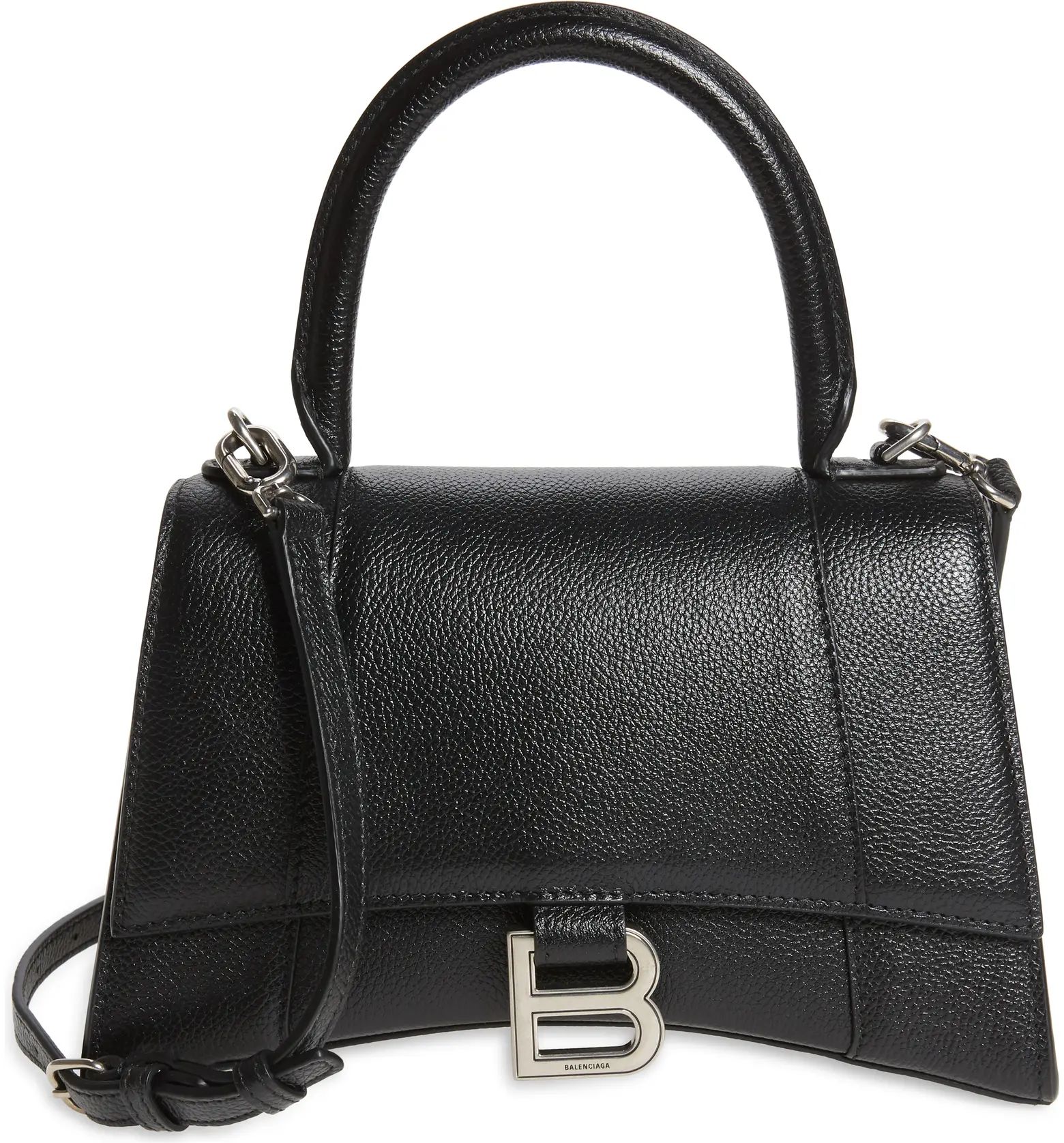 Small Hourglass Leather Shoulder Bag | Nordstrom