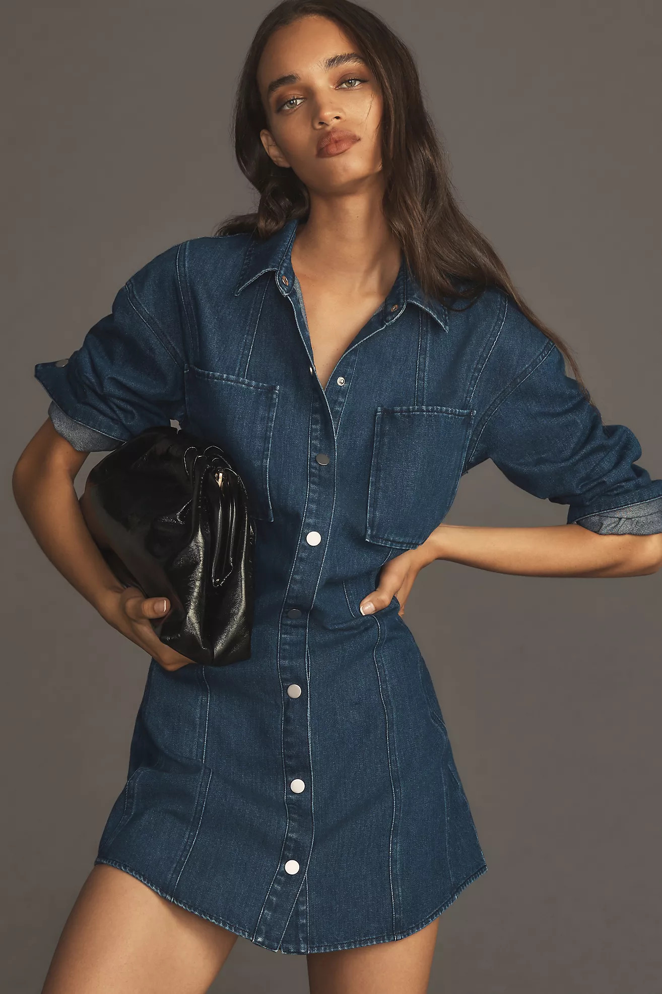 Mare Mare Denim Shirt Dress | Anthropologie (US)