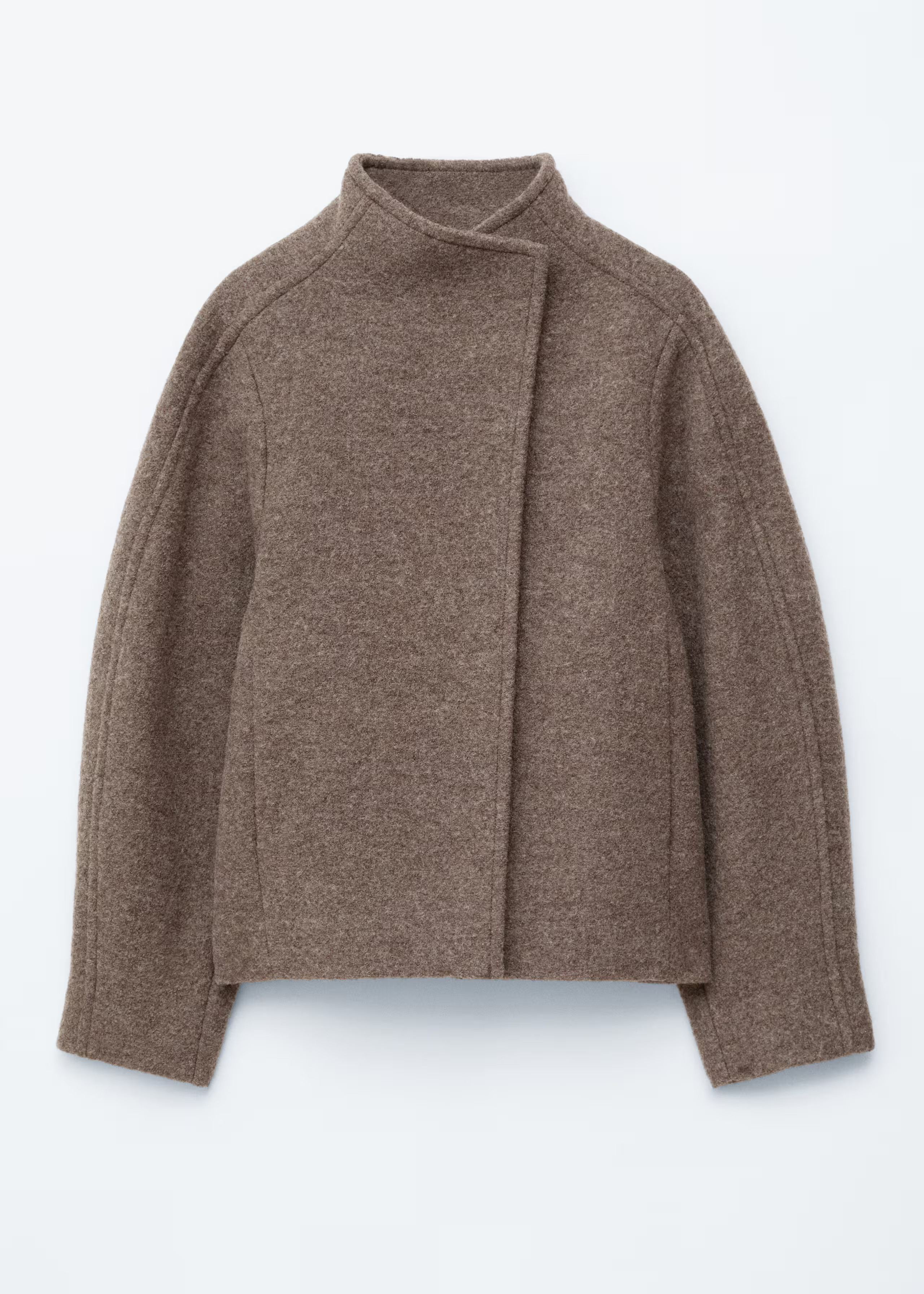 Asymmetric Wool Jacket | & Other Stories UK