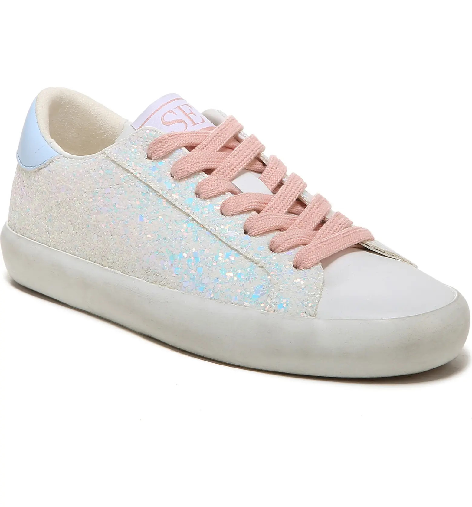 Kids' Aubrie Glitter Sneaker | Nordstrom
