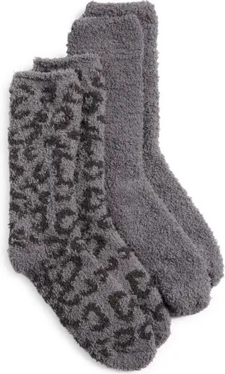 Assorted 2-Pack CozyChic™ Crew Socks | Nordstrom