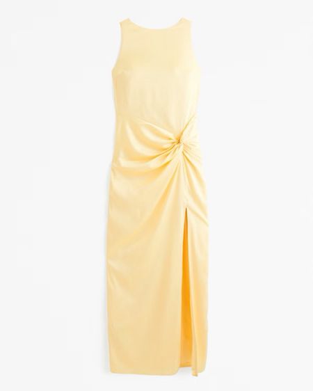 Abercrombie yellow wedding guest dress 
#LTKSeasonal 
#LTKfindsunder100 #LTKsalealert 

#LTKstyletip #LTKtravel #LTKwedding