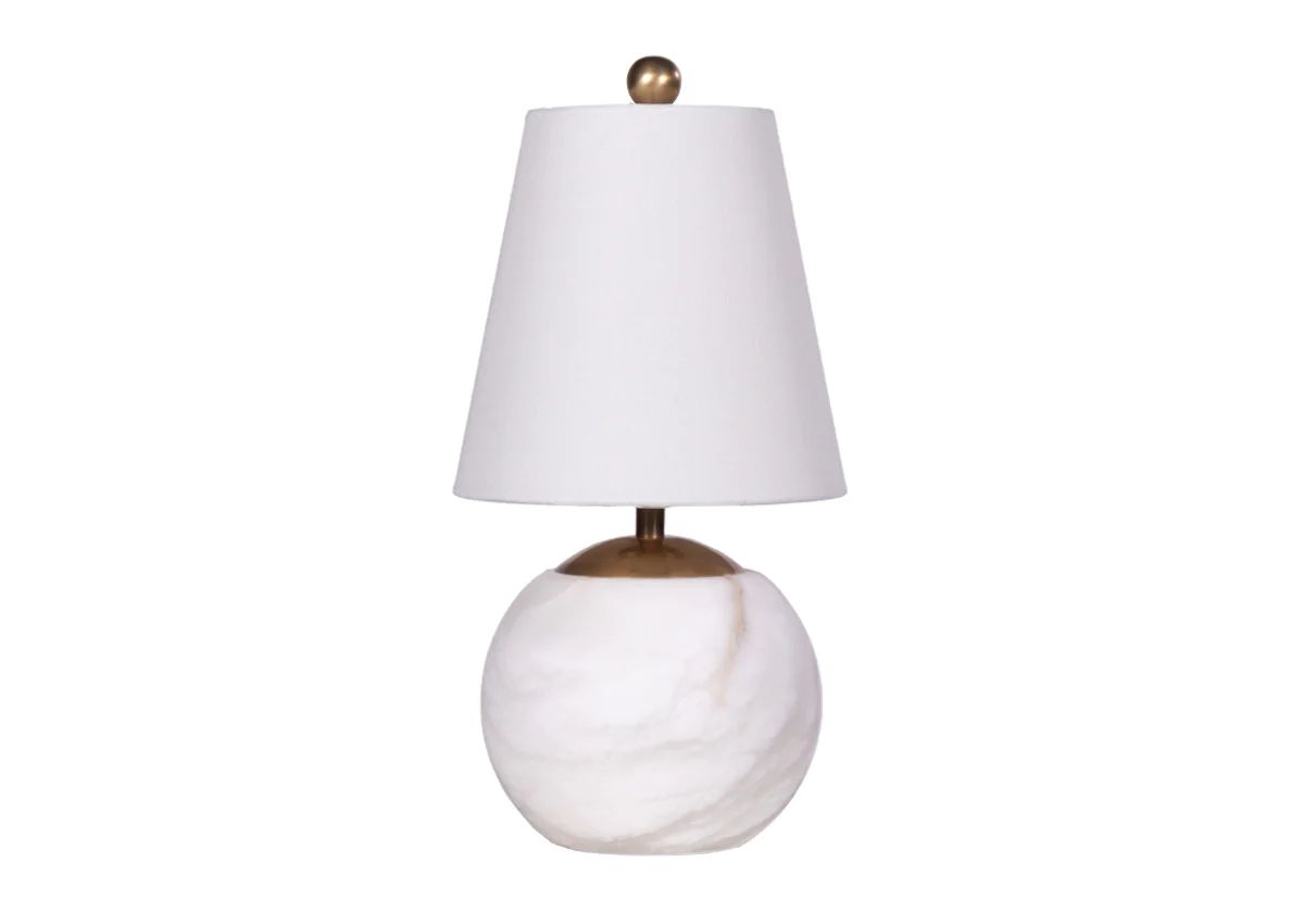 PENNY LAMP | ALABASTER | Alice Lane Home Collection