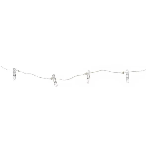 Fairy Color Changing with Photo Clips String LED Lights White - Room Essentials™ | Target