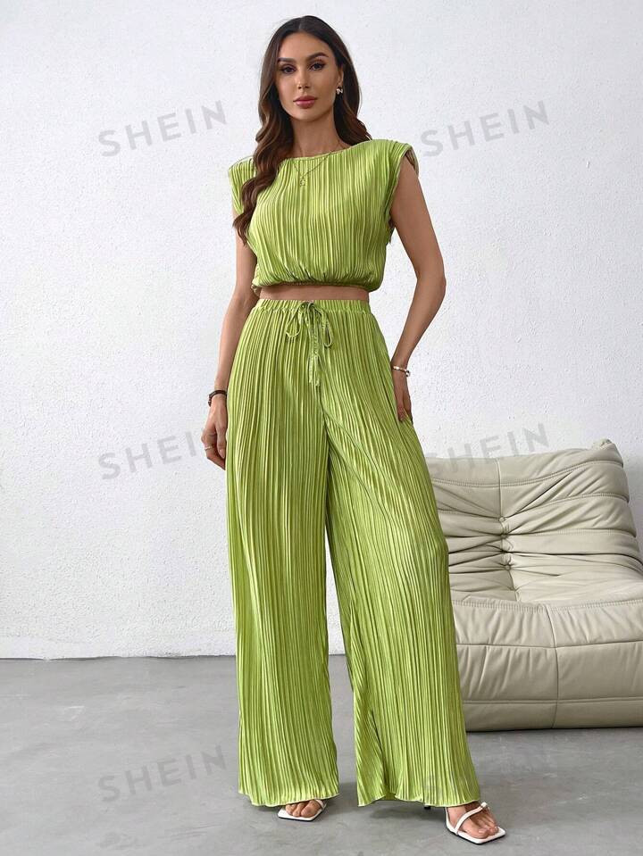 SHEIN Privé St. Patrick's Day, Easter, New Summer Products, Ladies' Elegant Commuting To Work, D... | SHEIN