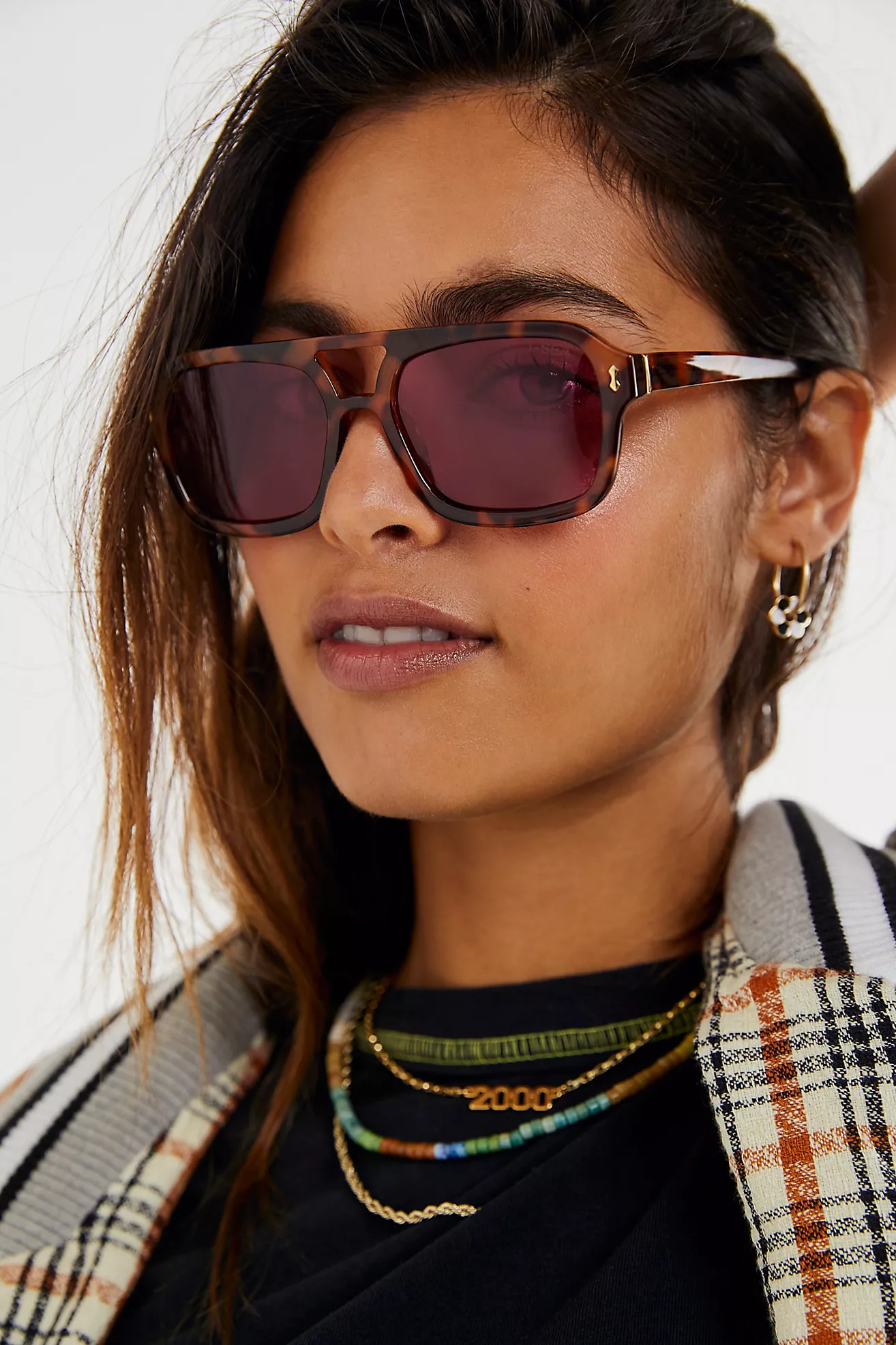 Royal Polarized Aviator Sunglasses | Free People (UK)