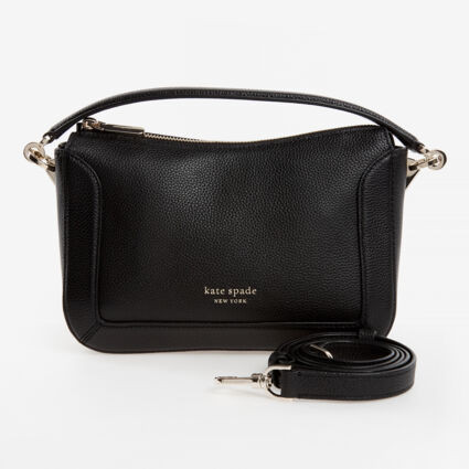 Black Leather Crossbody Bag | TK Maxx