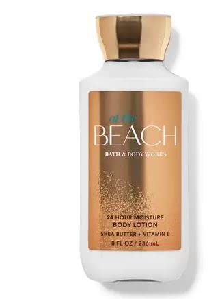 Bath & Body Works AT THE BEACH Super Smooth 24 Hour Moisture Body Lotion - 8 Fl.Oz. | Amazon (US)