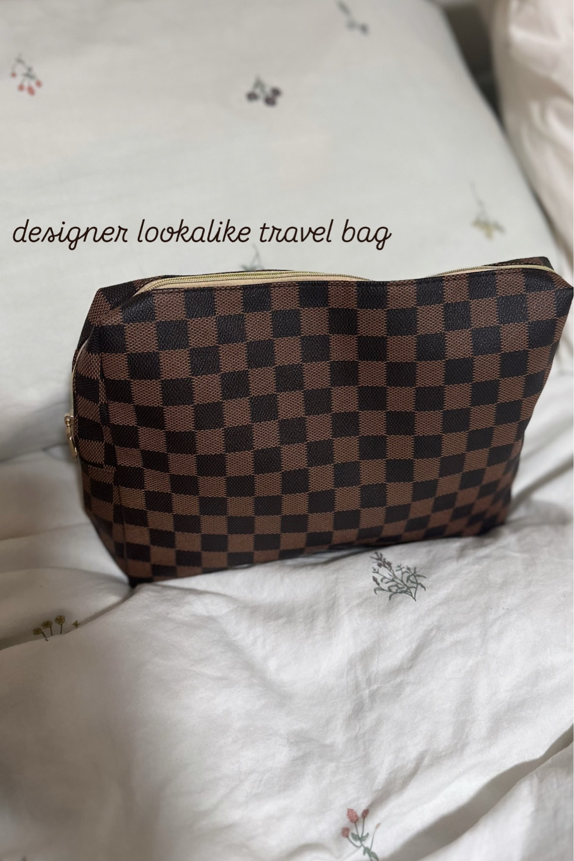 Designer lookalike bag. Gift idea. Gifts for her. Gift for friend. Gift guide. Unique gift idea. Gifts under $20. MOH gift. MIL gift. 

#LTKCyberWeek #LTKHoliday #LTKGiftGuide