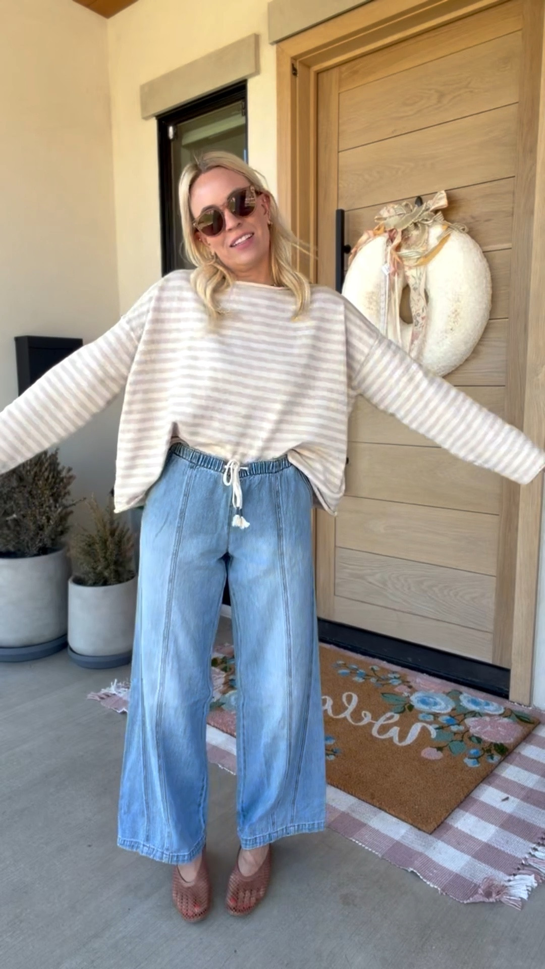 $20 sweatpant jeans from Walmart! I did a size small! 

#LTKmomlife #LTKootd #LTKgrwm