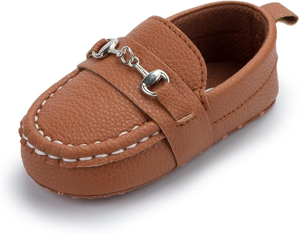 Sekantrol Baby Girls Boys Shoes,Infant Toddler Soft Sole Non Slip Flat Lazy Cute Loafers,Unisex C... | Amazon (US)