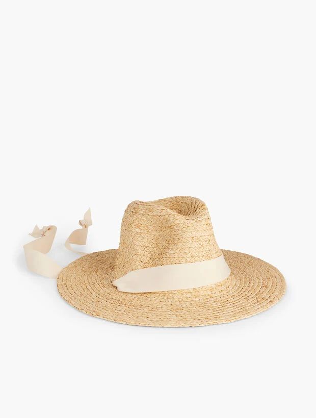 Hat Attack Convertible Continental Straw Hat | Talbots