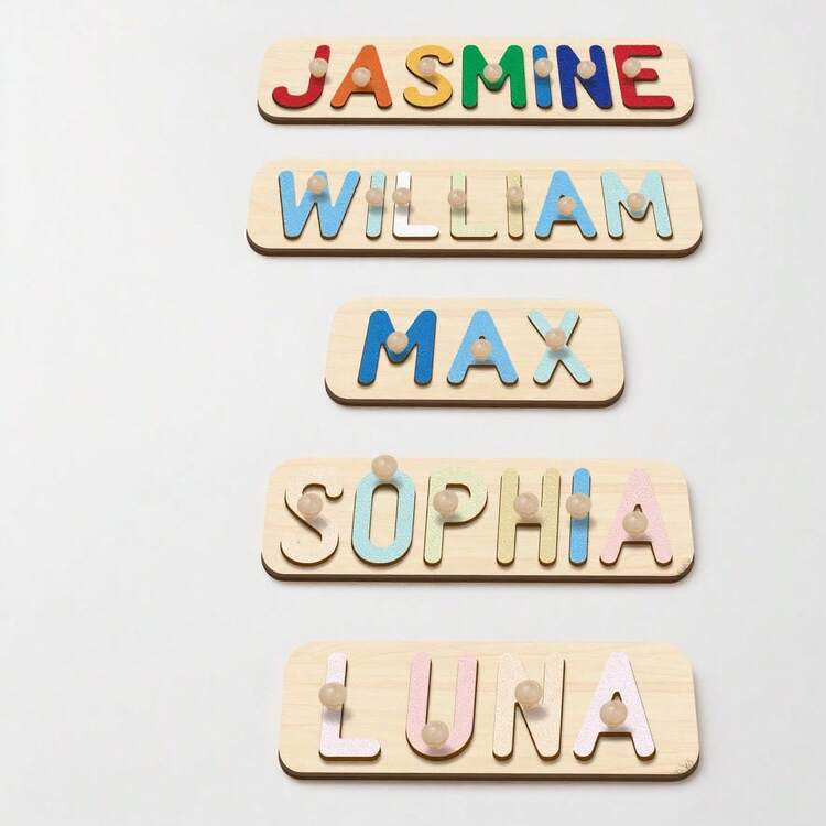 Wooden Name Puzzle | SHEIN