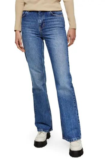 TOPSHOP Rigid High Waist Flare Jeans | Nordstrom | Nordstrom