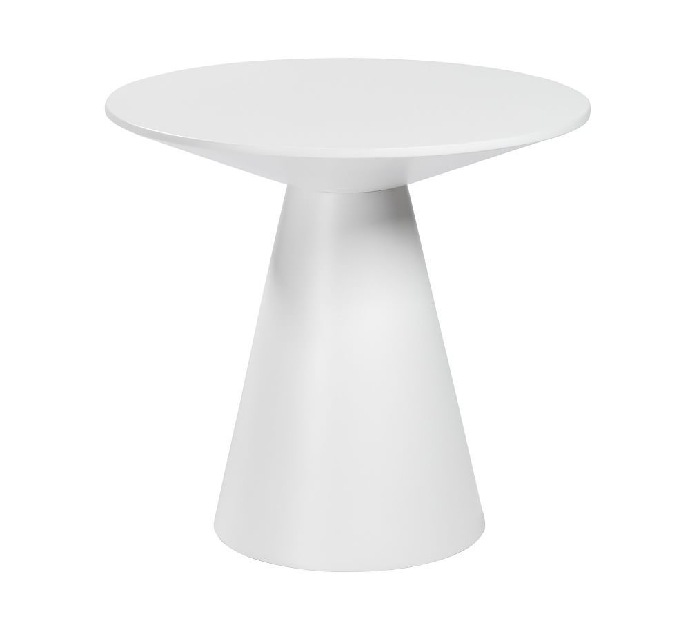 Warner End Table, Matte White | Pottery Barn (US)