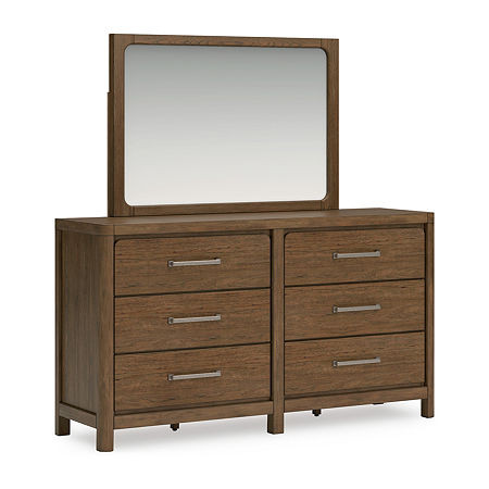 Signature Design by Ashley Cortez 6-Drawer Dresser, One Size, Brown | JCPenney