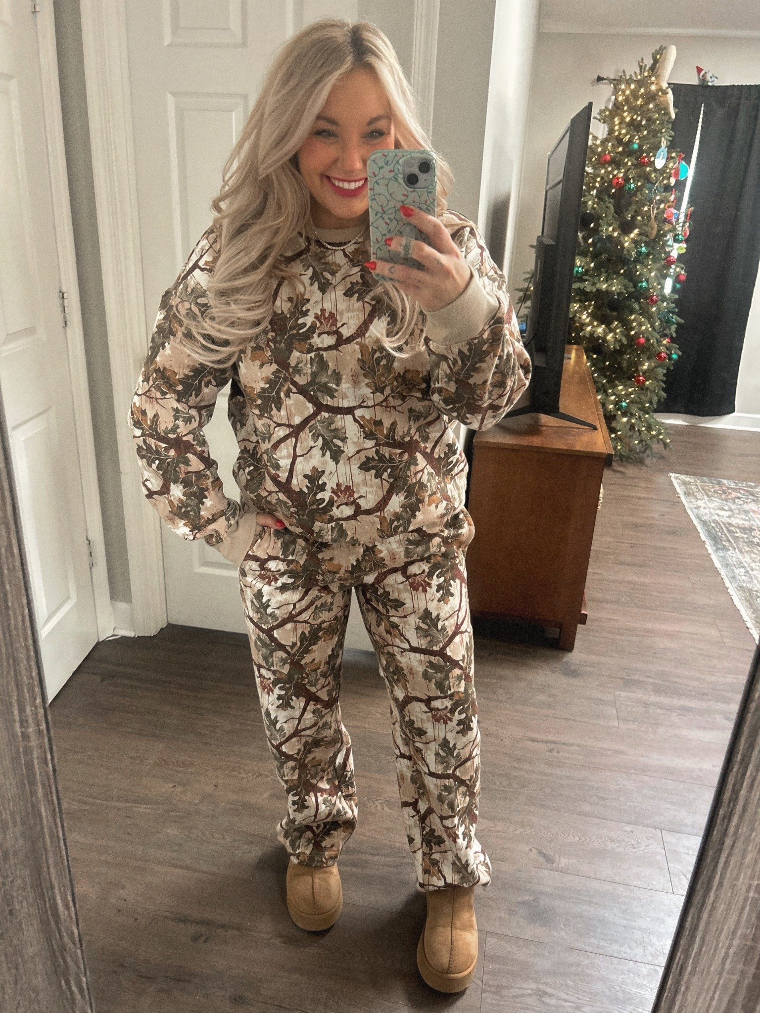 Love this camo set!!! 😍 Wearing a size small! 

#LTKFindsUnder50 #LTKootd #LTKMidsize