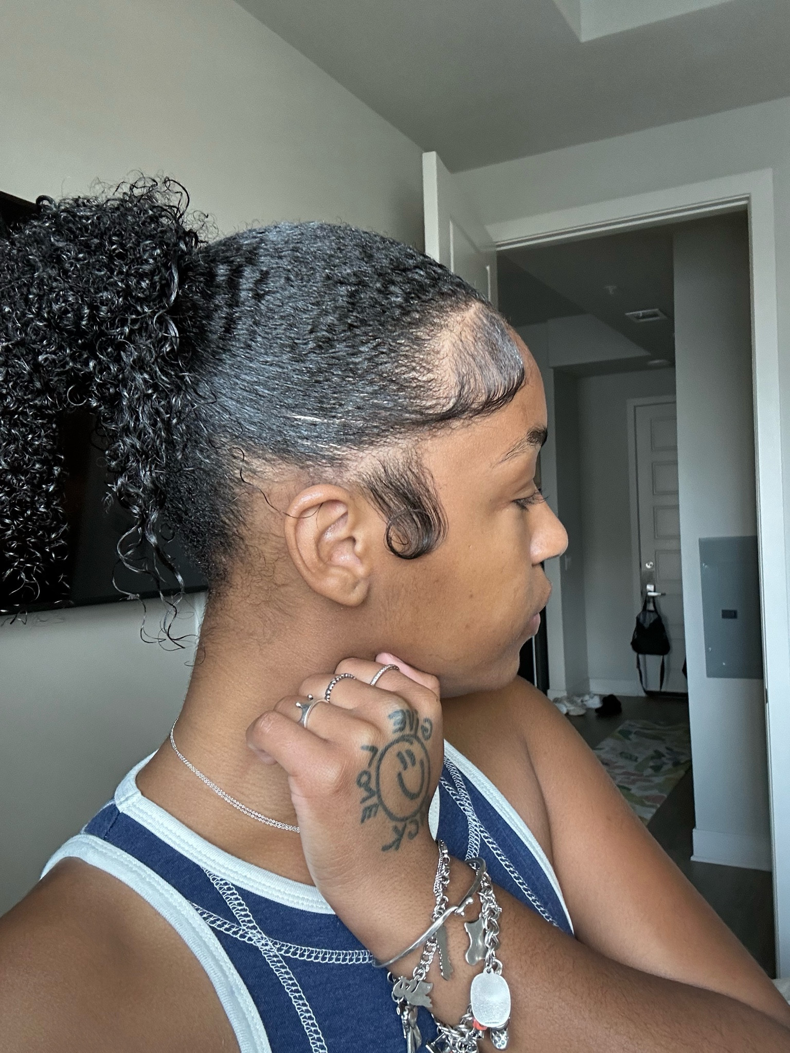 for my “how to” slick bun! 