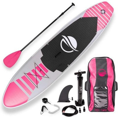 SereneLife Inflatable Stand Up Paddle Board - Pink | Target