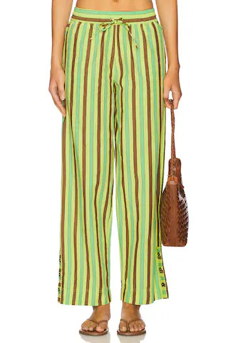 Ritik Trousers in Tropical Business Stripe | Revolve Clothing (Global)
