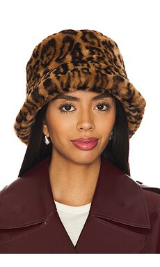 Apparis Amara Leopard Bucket Hat in Leopard from Revolve.com | Revolve Clothing (Global)