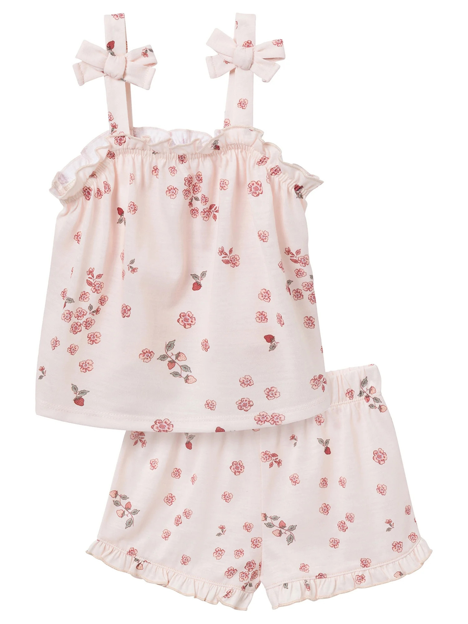 Modern Moments by Gerber Toddler Girl Cami Pajama Set, 2-Piece, Sizes 12M - 5T - Walmart.com | Walmart (US)