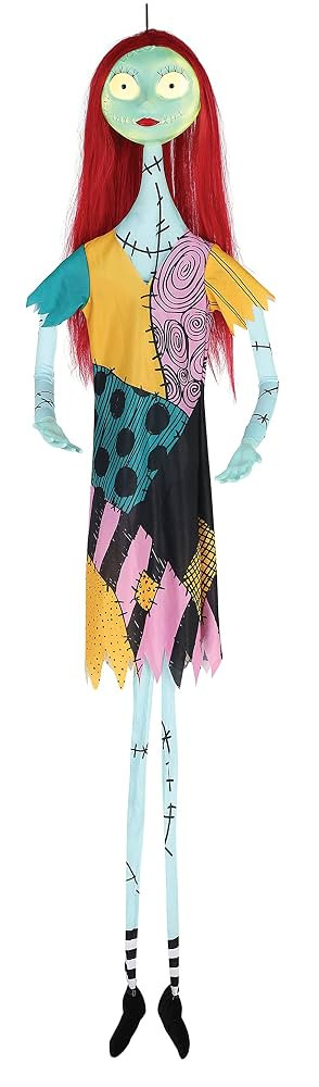 Disney The Nightmare Before Christmas Sally Light and Sound Full Size Poseable Hanging Character ... | Amazon (US)