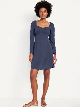 Fit &amp; Flare Mini Dress | Old Navy (US)