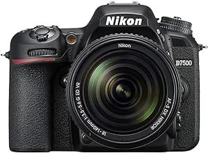 Nikon D7500 20.9MP DSLR Camera with AF-S DX NIKKOR 18-140mm f/3.5-5.6G ED VR Lens, Black | Amazon (US)