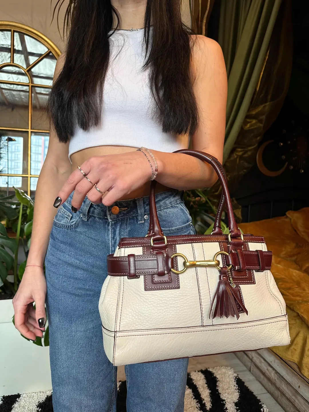 Coach Hampton Carryall Satchel Vintage Bag - Etsy | Etsy (US)