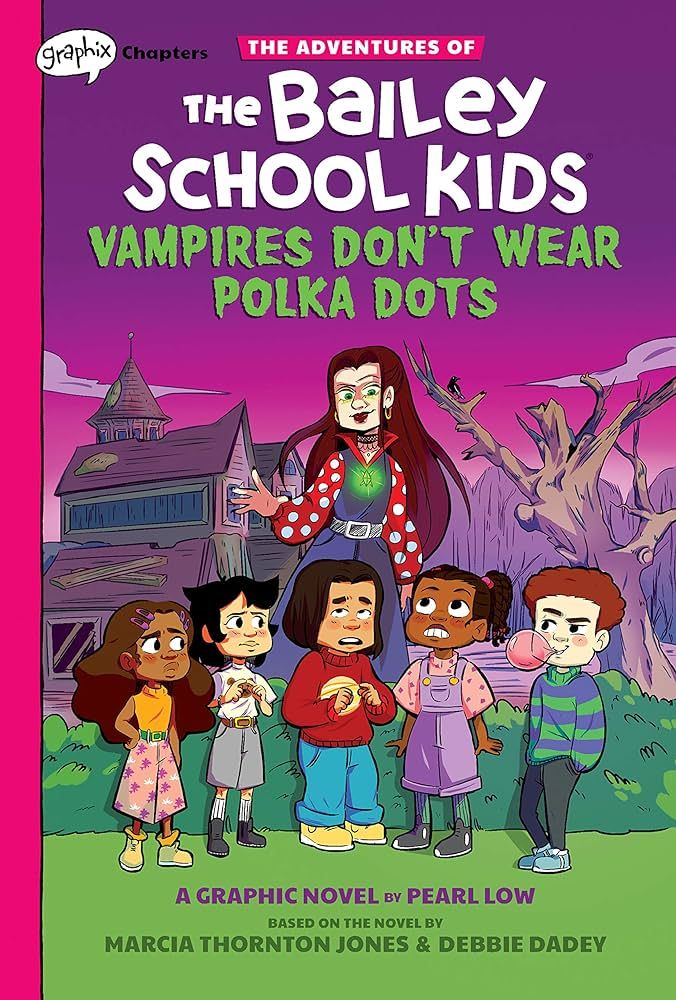 Vampires Don't Wear Polka Dots: A Graphix Chapters Book (The Adventures of the Bailey School Kids... | Amazon (US)