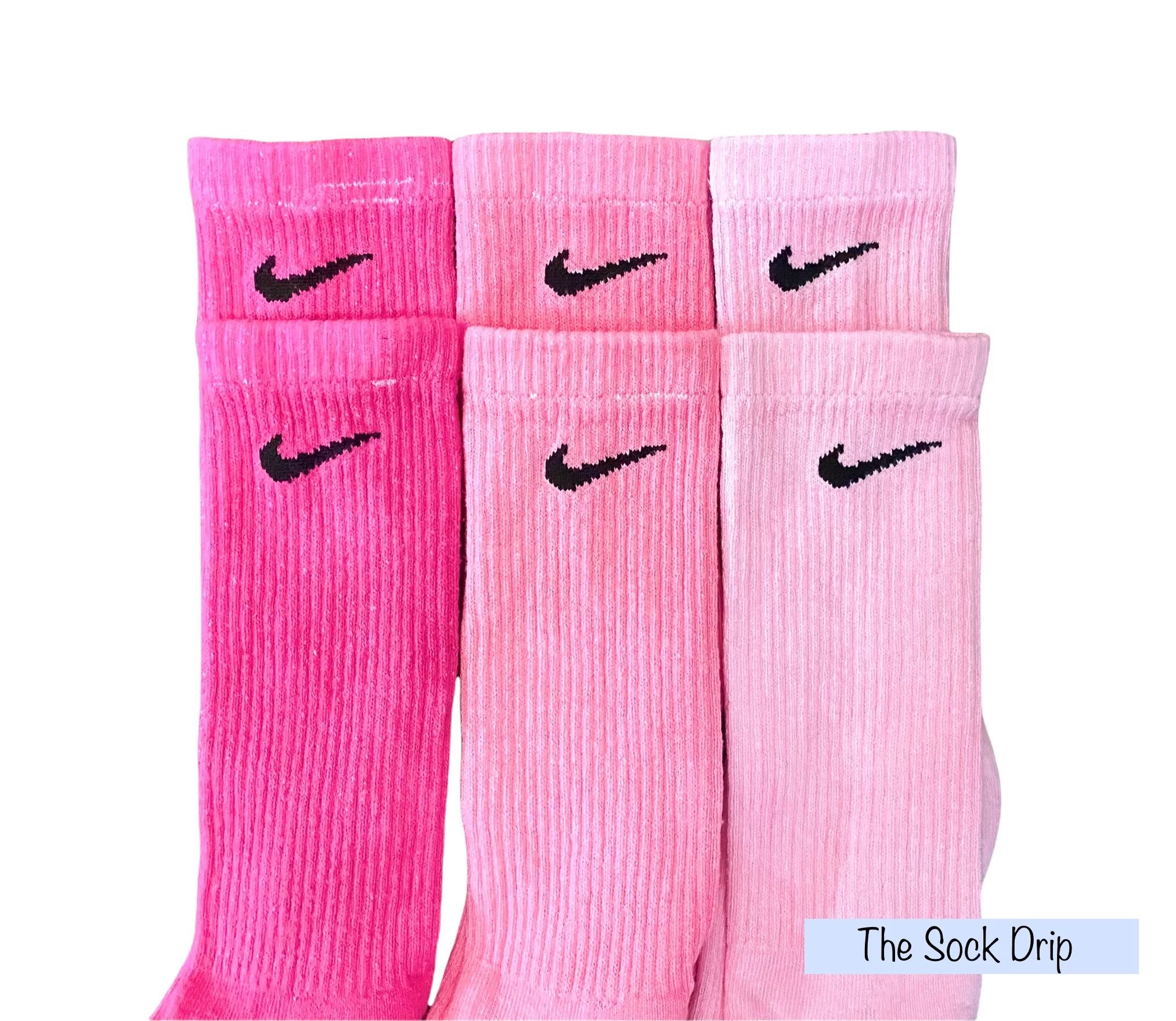 Pink Pack Nike Crew Socks Dri Fit, Adult Unisex Large, 3 - Pack | Walmart (US)