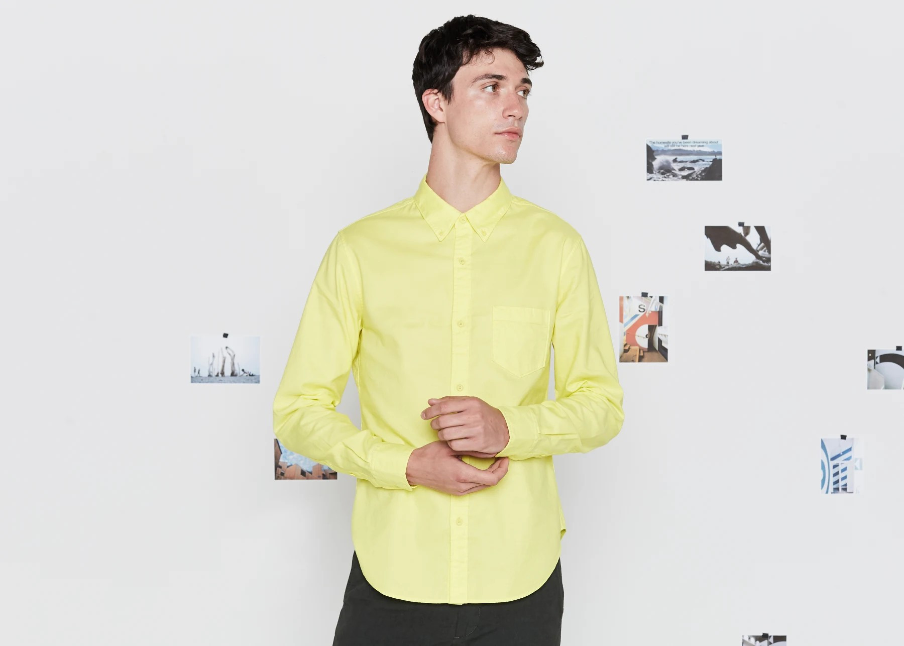 Organic Cotton Oxford Shirt | Entireworld