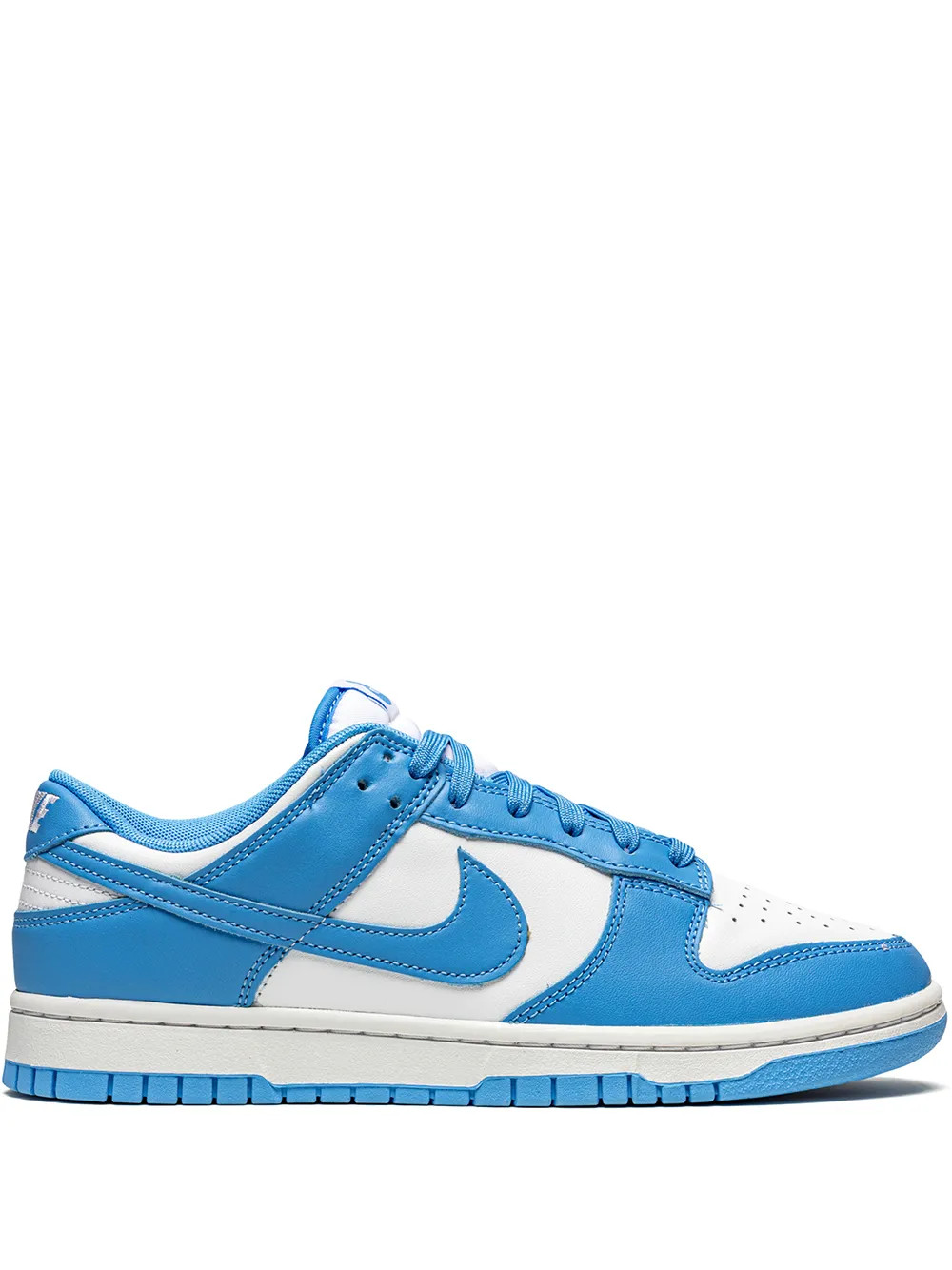 Nike Dunk Low "University Blue" Sneakers | White | FARFETCH OM | Farfetch Global