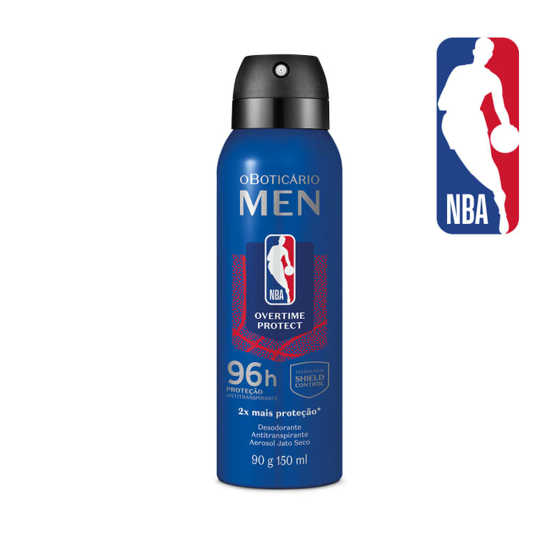 Desodorante Antitranspirante Aerosol Jato Seco Men NBA 150ml | O Boticário | oBoticario (BR)