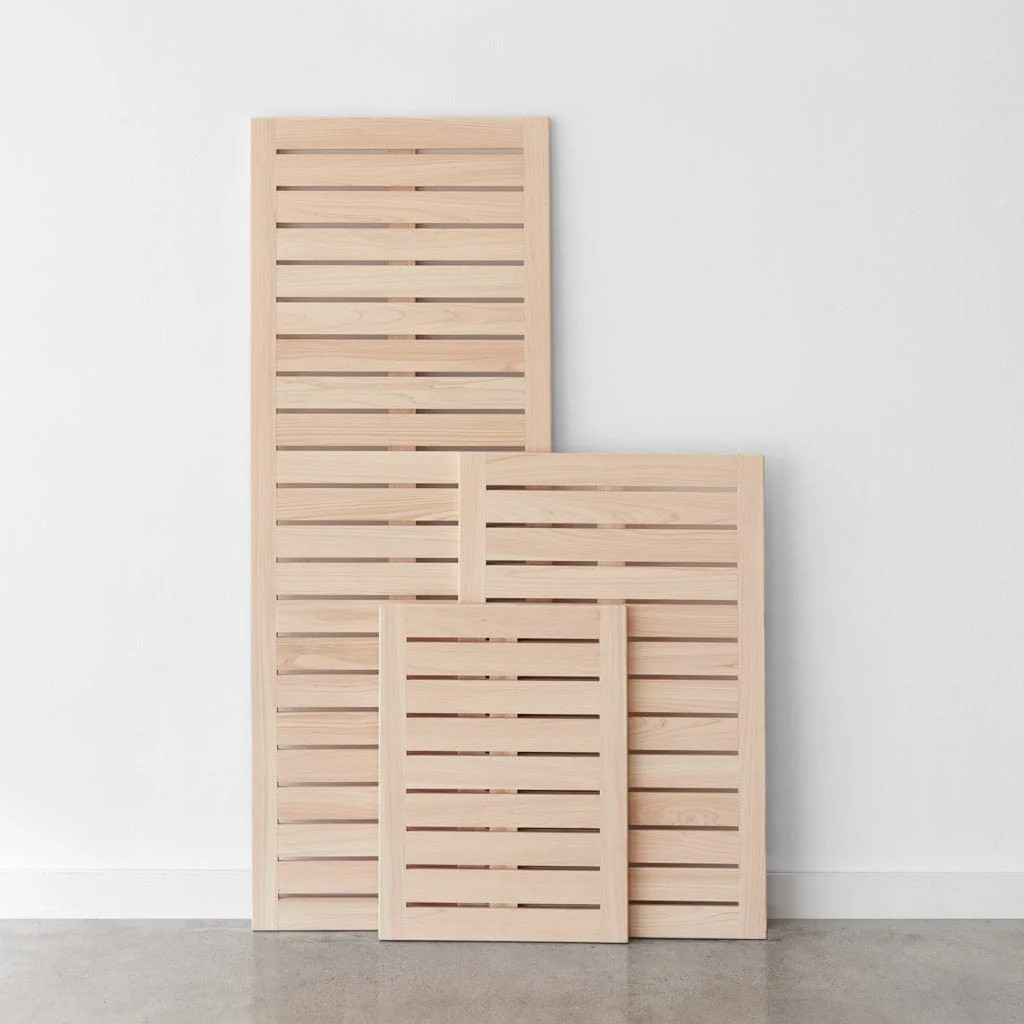 Hinoki Wood Bath Mat | The Citizenry