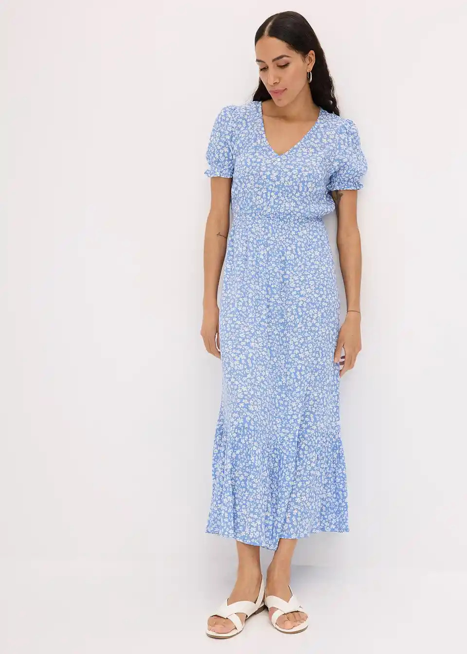 Maxikleid aus reiner Viskose | Bonprix DE