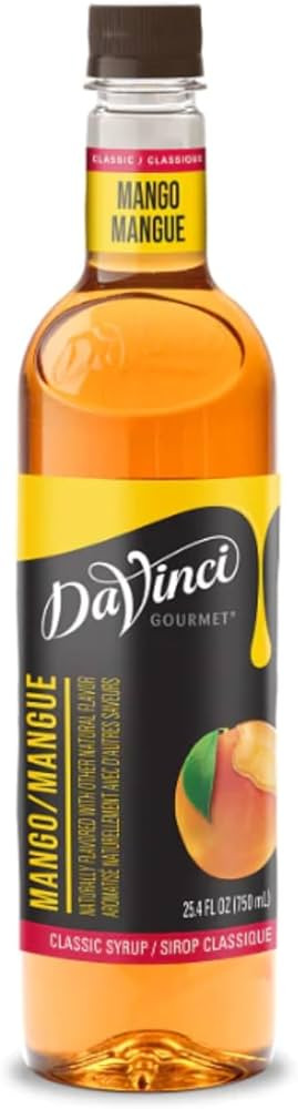 DaVinci Gourmet Classic Mango Syrup, 25.4 Fluid Ounces (Pack of 1) | Amazon (US)
