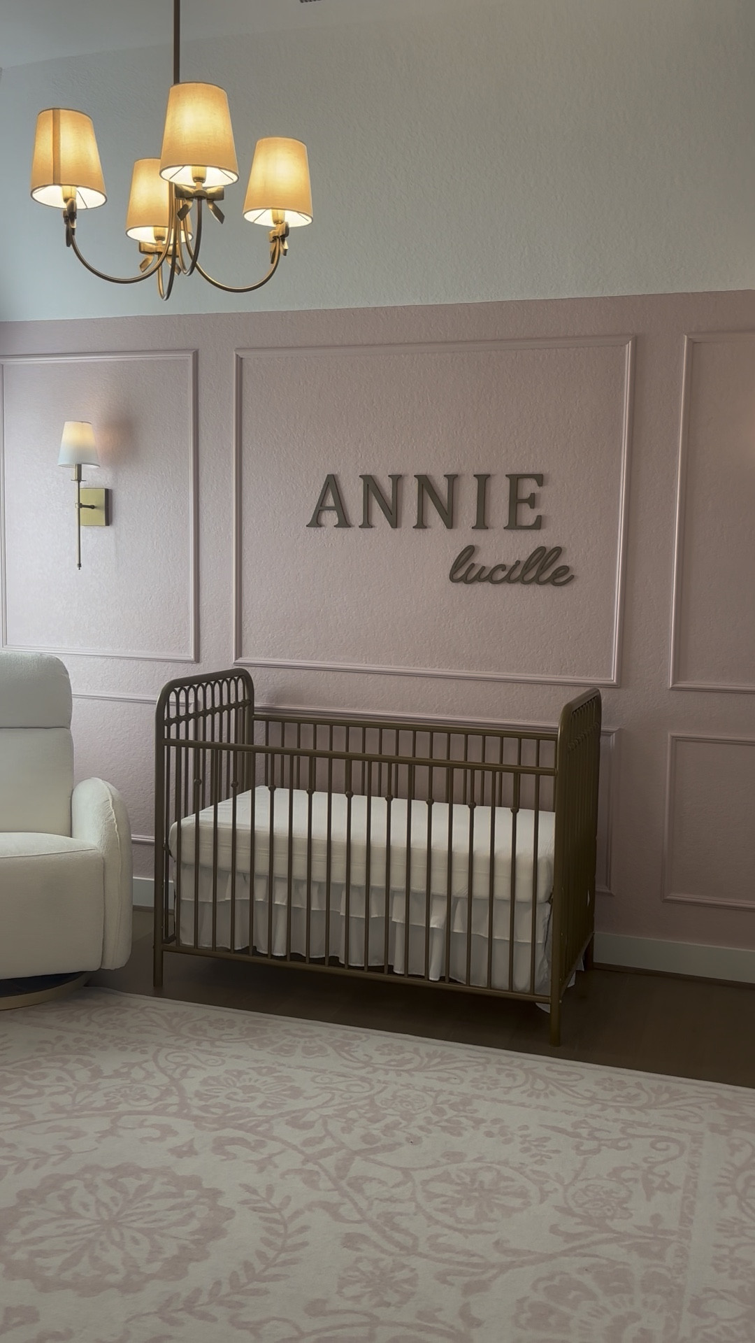 Nursery reveal! Linked as much as I could 💗 use code LACEYAKNIGHT10 for all rugs at Ruggable 

#LTKWatchNow #LTKHome #LTKBaby