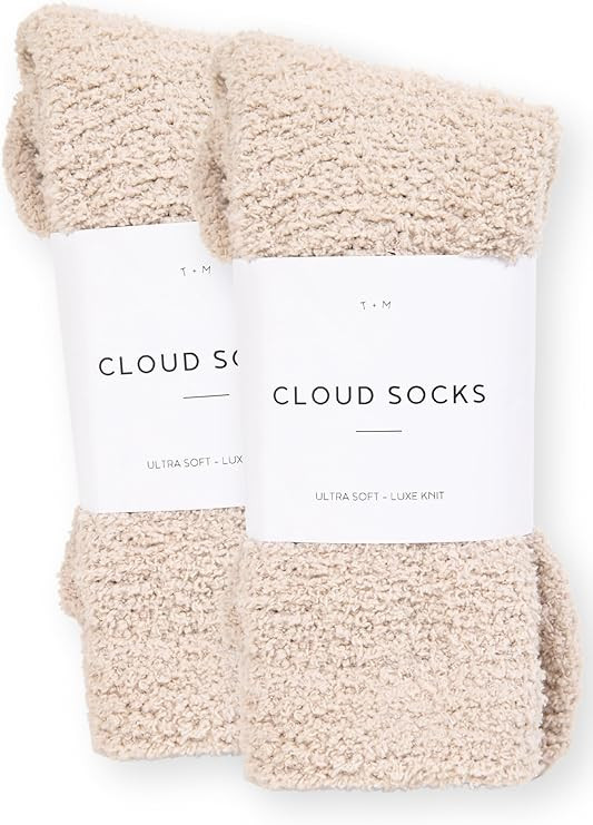 Unboxme Gifts Warm & Cozy Ultra-Luxe Cloud Sock for Women & Men - Super Soft Luxurious Fabric Sle... | Amazon (US)