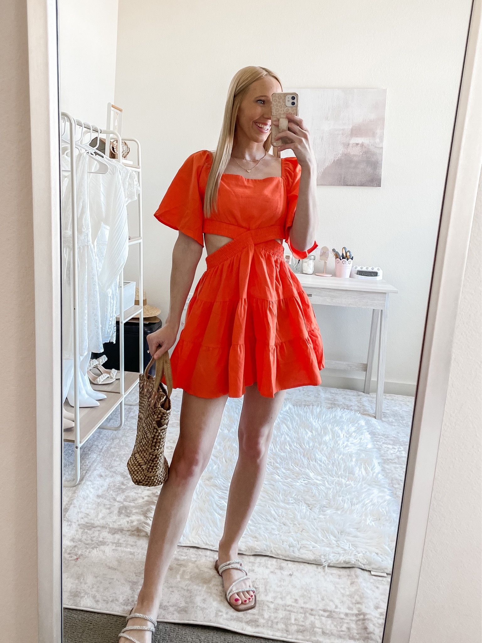 Amazon dress, beach dress, cutout dress, cut out dress, orange mini dress, vacation style, vacation dress, beach vacation outfit, summer dress, spring outfit, summer outfits #summerdress #summerstyle #cutoutdress #amazonminidress #vacationdress

#LTKtravel #LTKFind #LTKSeasonal