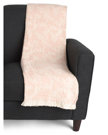 Pastel Floral Mallow Throw, Cotton | TJ Maxx