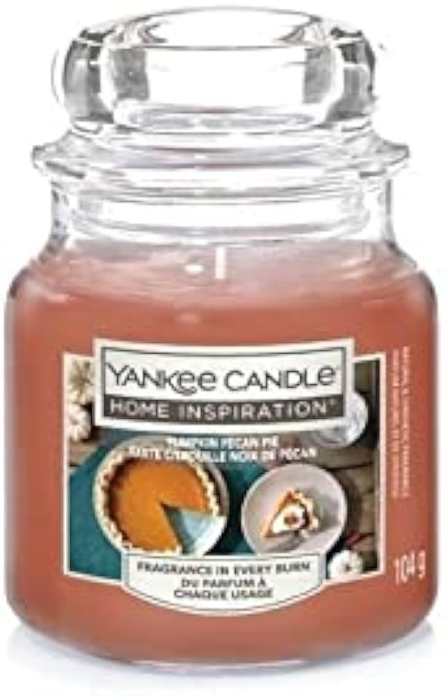 Yankee Candle Home Inspiration Small Jar Pumpkin Pecan Pie | Amazon (UK)